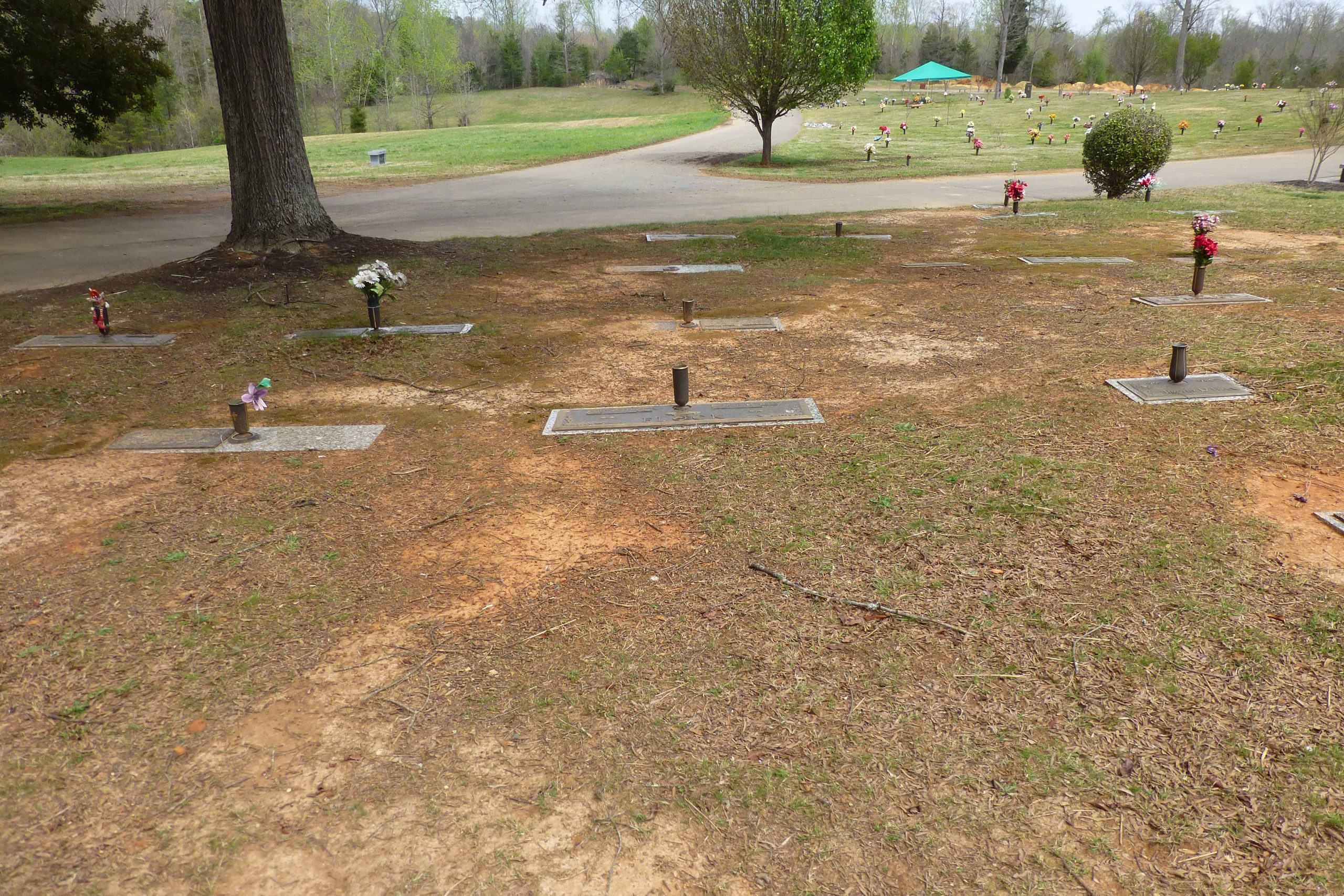 Grave marker of Tim Flock